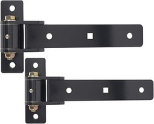 13'' Heavy Duty Strap Gate Hinges 900 LBS,180 or 90 Smooth Open Hinge