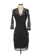 Karen Kane Women Black Cocktail Dress XS