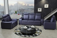 Sofagarnitur 3+1+1 Sitzer Set Design Sofa Polster Couchen Leder Couch Modern Neu