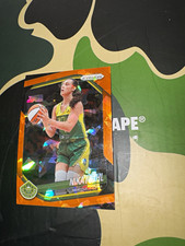 Panini 2025 Panini Prizm WNBA Nika Mühl Seattle Storm Orange Prizm #127
