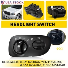 Headlight Dimmer Switch for 00-03 Ford F-150 W/ Automatic Headlight & Fog Light