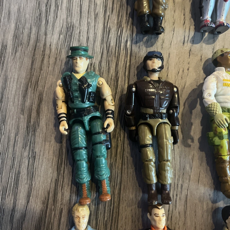 G.I. Lote de 10 Joe Vintage años 80 Foto 3 de 4
