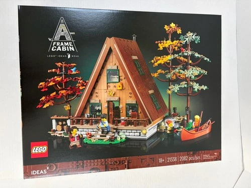 LEGO Ideas A-Frame Cabin 21338 Set - New Factory Sealed - Retired