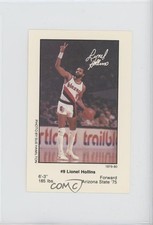 1979-80 Portland Trailblazers Police Lionel Hollins #9 0a2