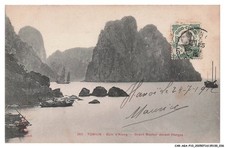 CAR-AGAP10-0511-VIET-NAM - TONKIN - Baie d'along - Grand rocher devant hongay