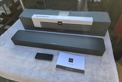 Bose TV Speaker Soundbar 2.0 Channel Dolby Audio HDMI Optical Remote Black