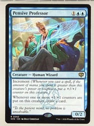 Pensive Professor 63 Secrets of Strixhaven Rare
