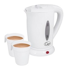 Quest 35440 Compact Travel Kettle / 0.5 litres / 600 Watt/Dual Voltage/Indicator