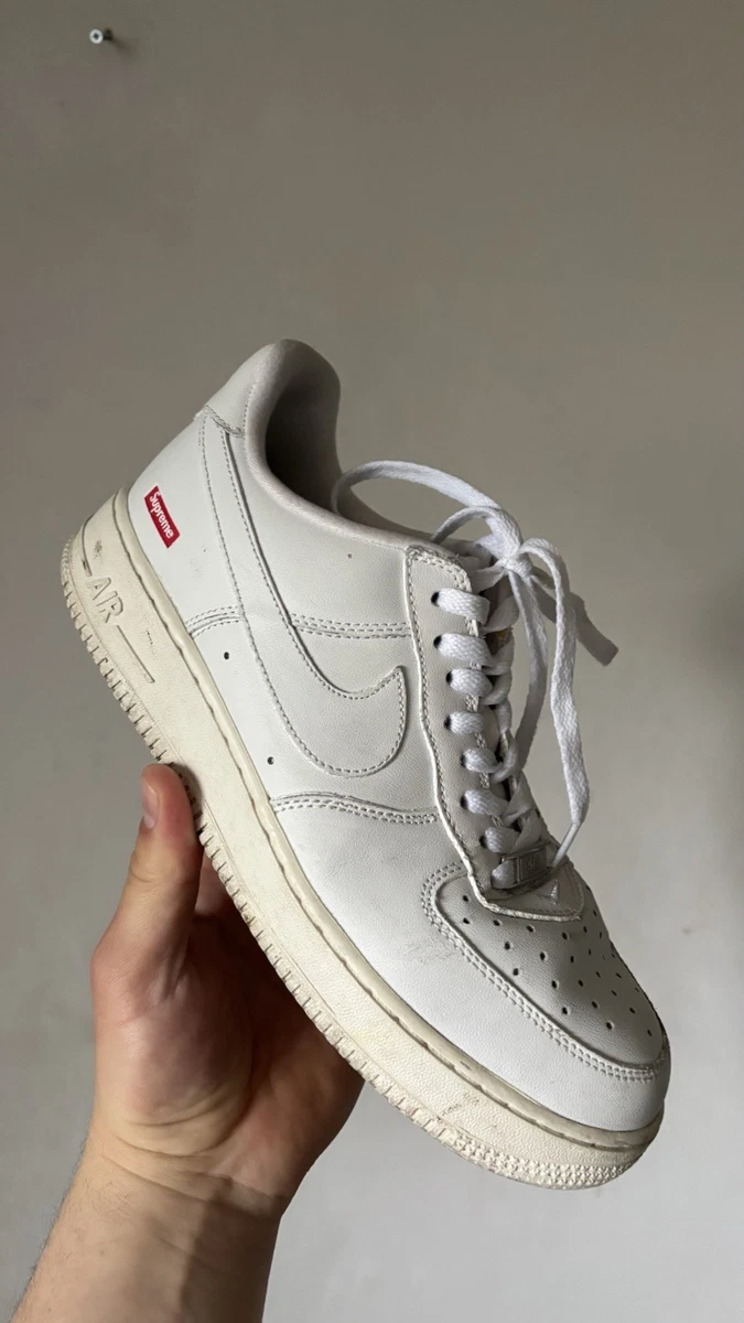 Nike Air Force 1 Supreme White - огромный выбор по лучшим ценам | eBay
