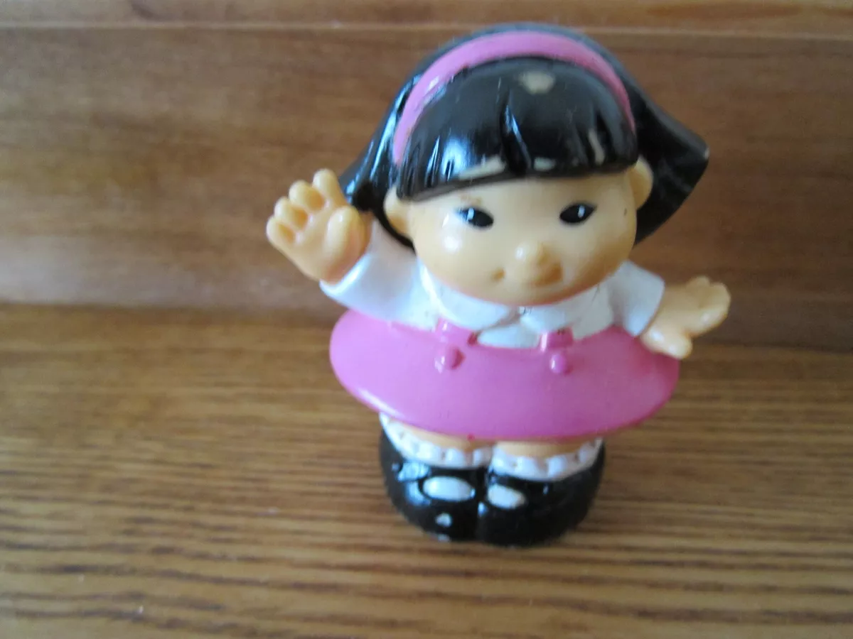 Fisher Price Little People Asian Girl Sonya Lee mom lady park village city town