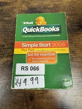 Intuit QuickBooks Simple Start 2008 – Used