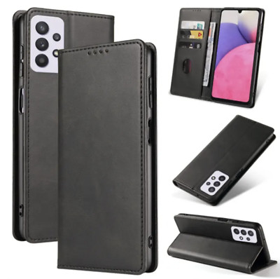Flip Leder Handy Hülle für Samsung S23 S22 S21 ULTRA A53 Magnet Wallet Cover