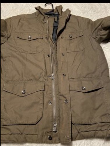 Tony Hawk "Grape Leaf" Coat Military Utility Zip Up Mens Size Medium EUC - Picture 4 of 8
