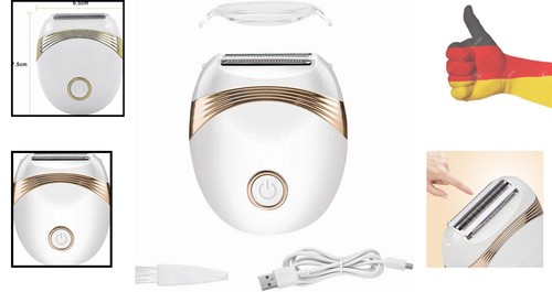 Elektrorasierer für Frauen, Bikini-Trimmer, nass, trocken, Damenhaarentferner... - Bild 2 von 9