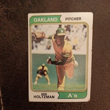 1974 Topps - #180 Ken Holtzman