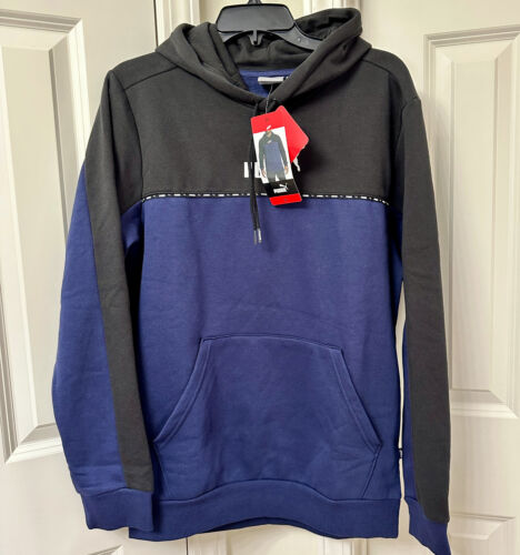 Puma Felpa con Cappuccio Uomo Colorblock Pullover, Taglia-M - Foto 8 di 11