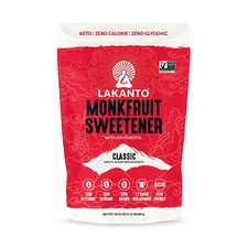 Lakanto Monkfruit Sweetener, (1.76 lbs) White Sugar Substitute Zero Calorie Keto