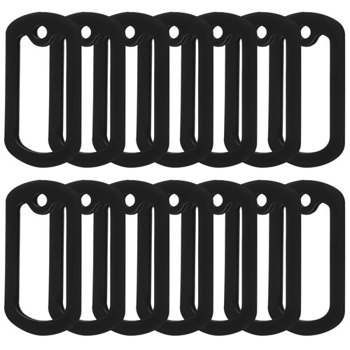 12PCS Silicone Protective Cover Dog Id Tag Silencer Dog ID Tags Pet Tag - 第 12/12 張圖片