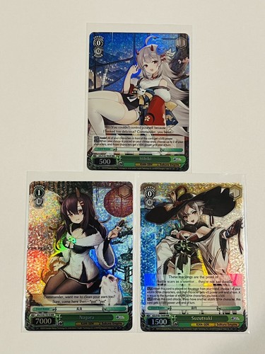 Weiss Schwarz Azur Lane Sakura Empire - Kaga, Atago, Inazuma & More RRR TD (16) - Picture 15 of 18