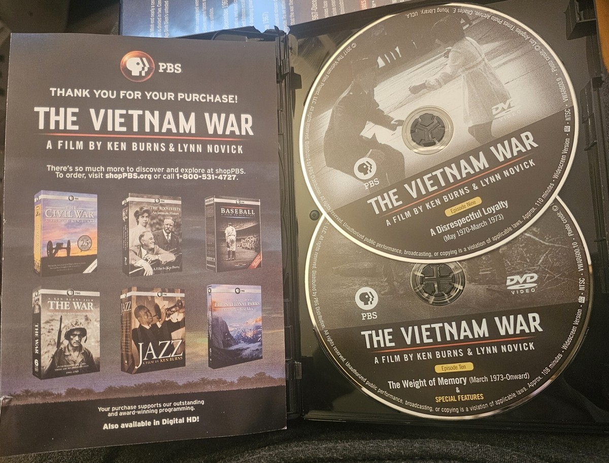 The Vietnam War, A Film By Ken Burns & Lynn Novick, PBS, 10 DISC