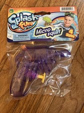 Ja-ru Splash Fun Micro Squirt Water Gun Purple No. 220 New In Bag