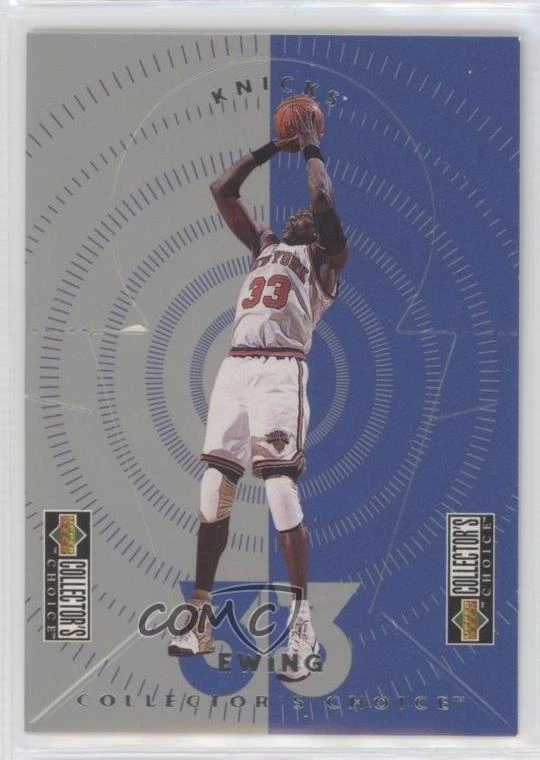 1997-98 Upper Deck Collector's Choice NBA Miniatures Patrick Ewing #M18 HOF