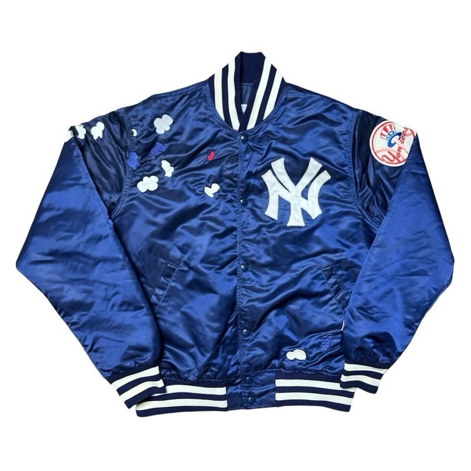 New York Yankees Starter Bomber Jacket Vintage 90s