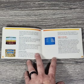 Nintendo NES Hoops Basketball MANUAL ONLY! Video Game Replacement Part OEM 1989