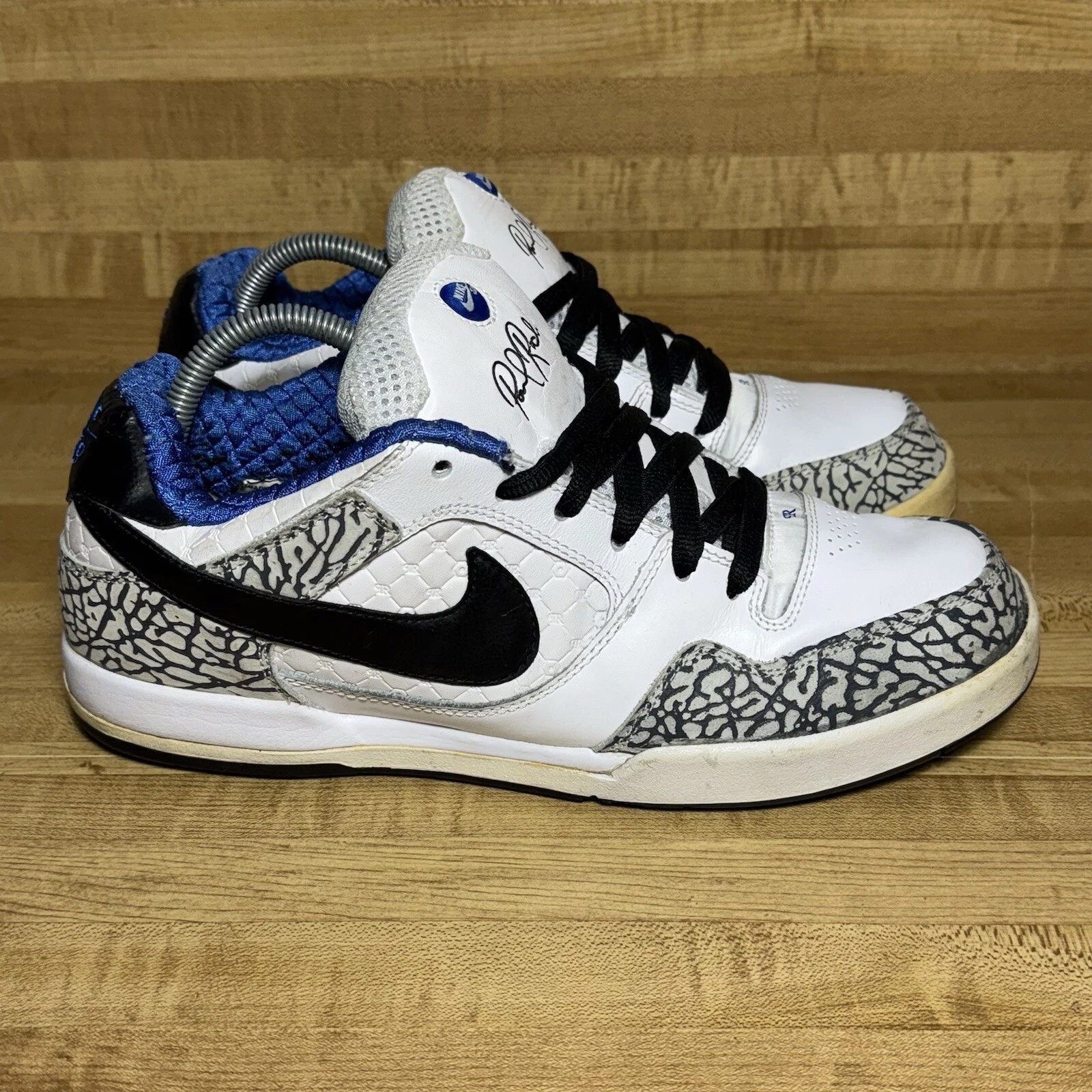 Nike SB Paul Rodriguez 2 Premium Blanc Ciment Supreme P Rod Taille 10 Skate LIRE