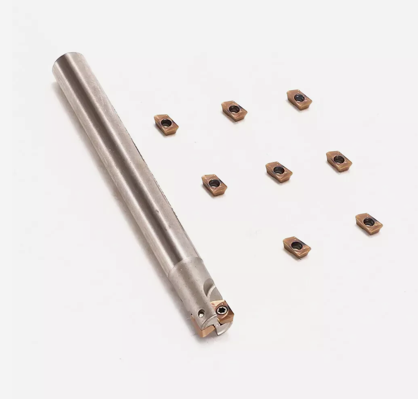 10mm 2-Flute Roughing Indexable End Mill Holder JDMT070208R