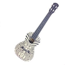 Korala PUC-30-005 Polycarbonate Concert Ukulele - Gold Aztec