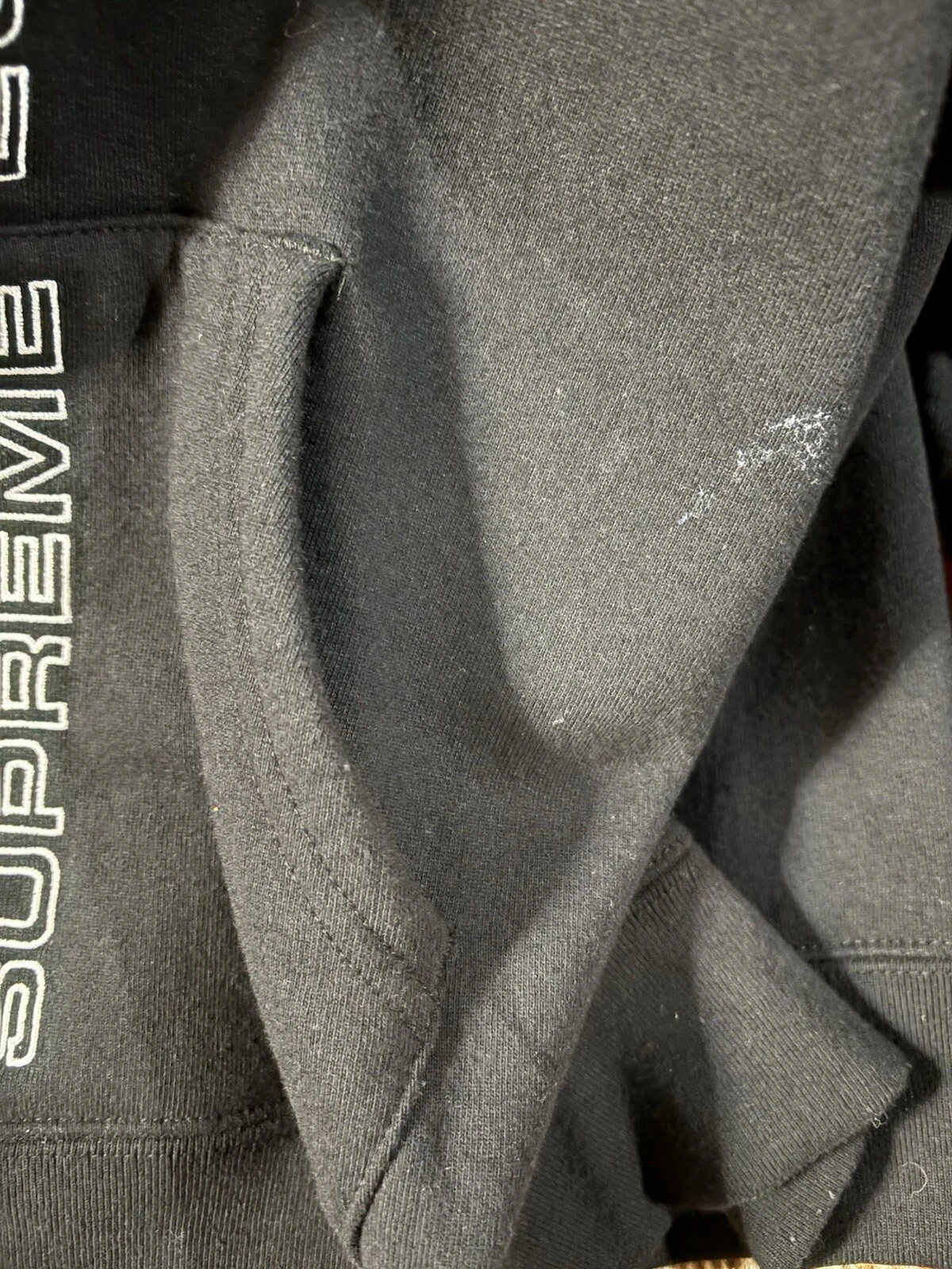 Felpa con cappuccio Supreme Large Zip 2019 NYC Noah Carpet Company rara