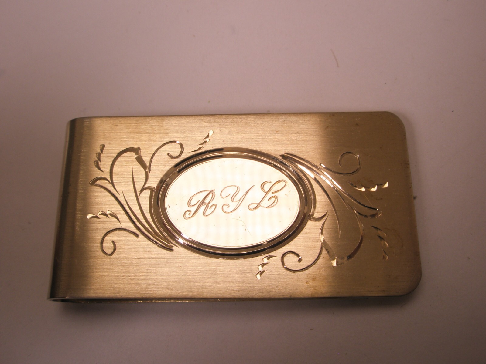 RYL Monogram Engraved Initials Letter Vintage HAD… - image 1