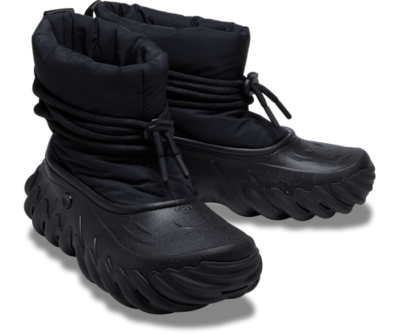Crocs ECHO BOOT Black US size M4/W6 - M13/W12 Fast Free Shipping