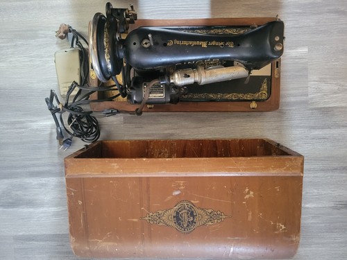 Singer 1934 Century Of Progress Worlds Fair 15-91 Sewing Machine vintage - Picture 12 of 18