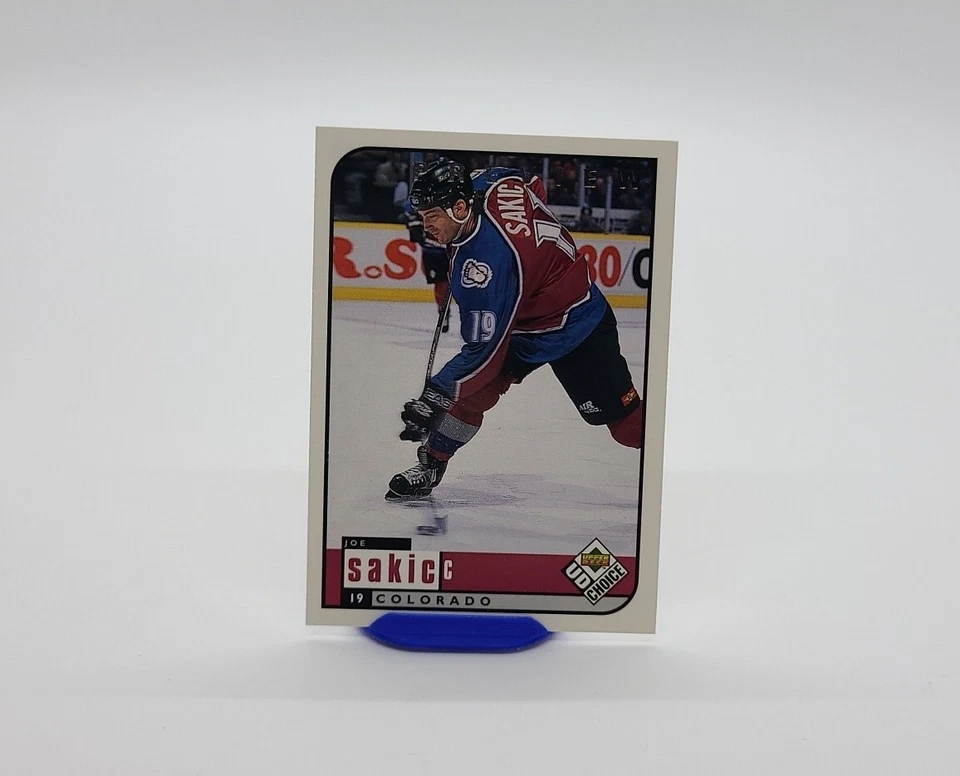 1998-99 Upper Deck UD Choice Preview - #59 Joe Sakic - Image 2 of 4