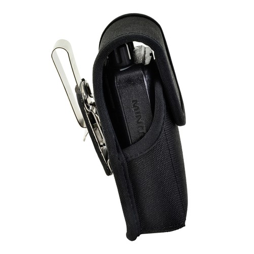 Motorola Minitor VI 6 Voice Pager Fire Radio Nylon Holster Case Magnetic Close - Picture 5 of 12
