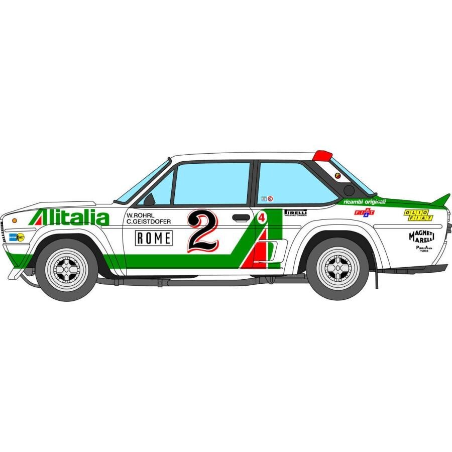 Shin じいちゃん　タミヤ FIAT 131 ABARTH RALLY More photos and details of the Tamiya 58723 Fiat 131 Abarth