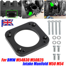 UK Throttle Body Adapter Kit For BMW M54B30 M50B25 Intake Manifold M50 M54 Metal