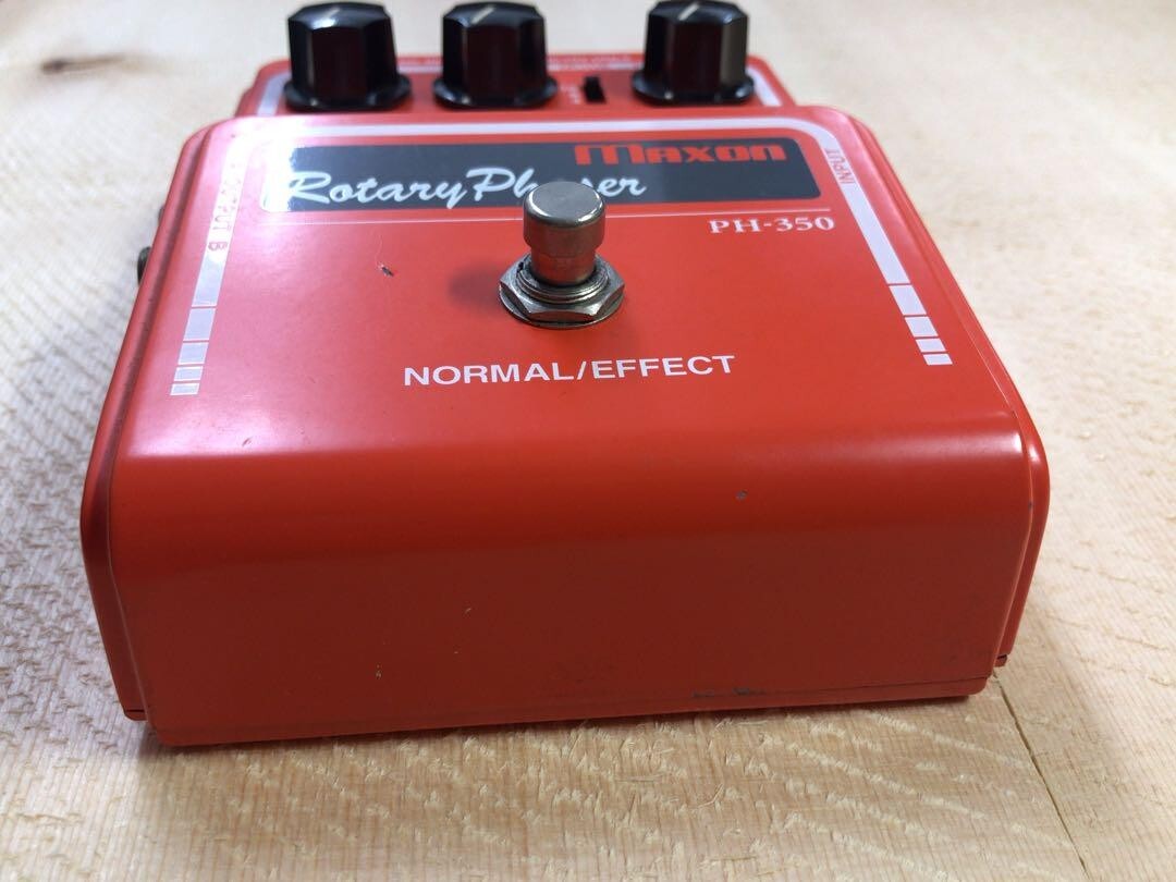 MAXON PH-350 Rotary Phaser Guitar Effect Pedal Effector AC12V