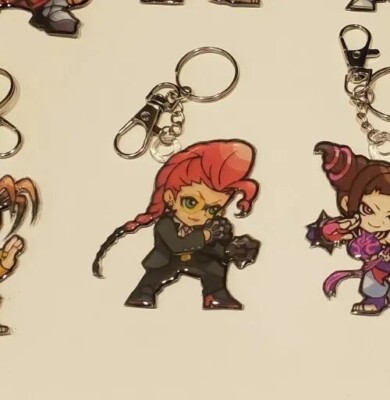 Street fighter, Crimson Viper, keychain. | eBay