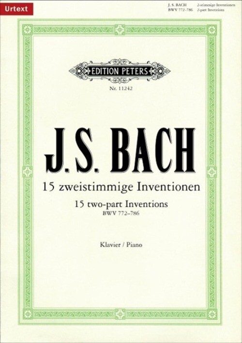Thumbnail - 15 Zweistimmige Inventionen | Bwv 772-786 | Johann Sebastian Bach |
