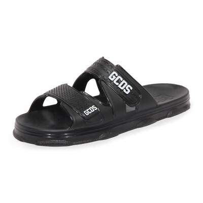 I1501 ciabatta uomo GCDS man gum slippers black