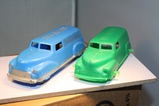 1950s Chevrolet Grocery Delivery Van Pair Renwal Made in USA