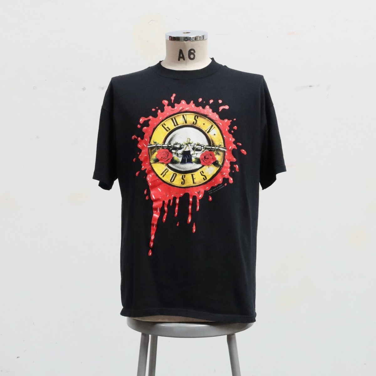 Vintage 1991 Guns N Roses Here Today Gone To Hell Shirt Single 