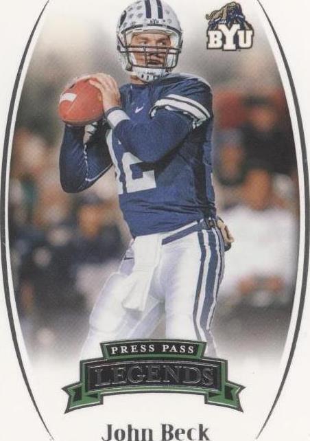 2007 Press Pass Legends John Beck #7 - 1 of 2