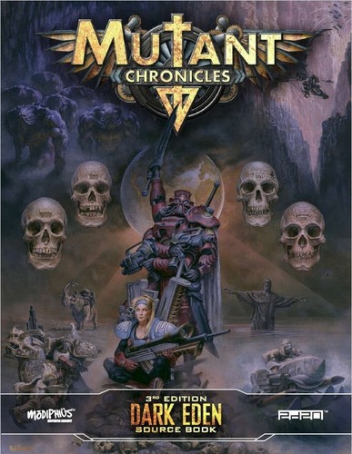 Modiphius Mutant Chronicles RPG DARK EDEN 2d20 Source Book 3rd Edition OOP - NEW - 第 1/1 張圖片