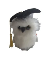 TY Beanie Baby - CLASS OF 2004 the Owl (6") Hang Tag 2004 -Tush Tag 2003 NEW *L9