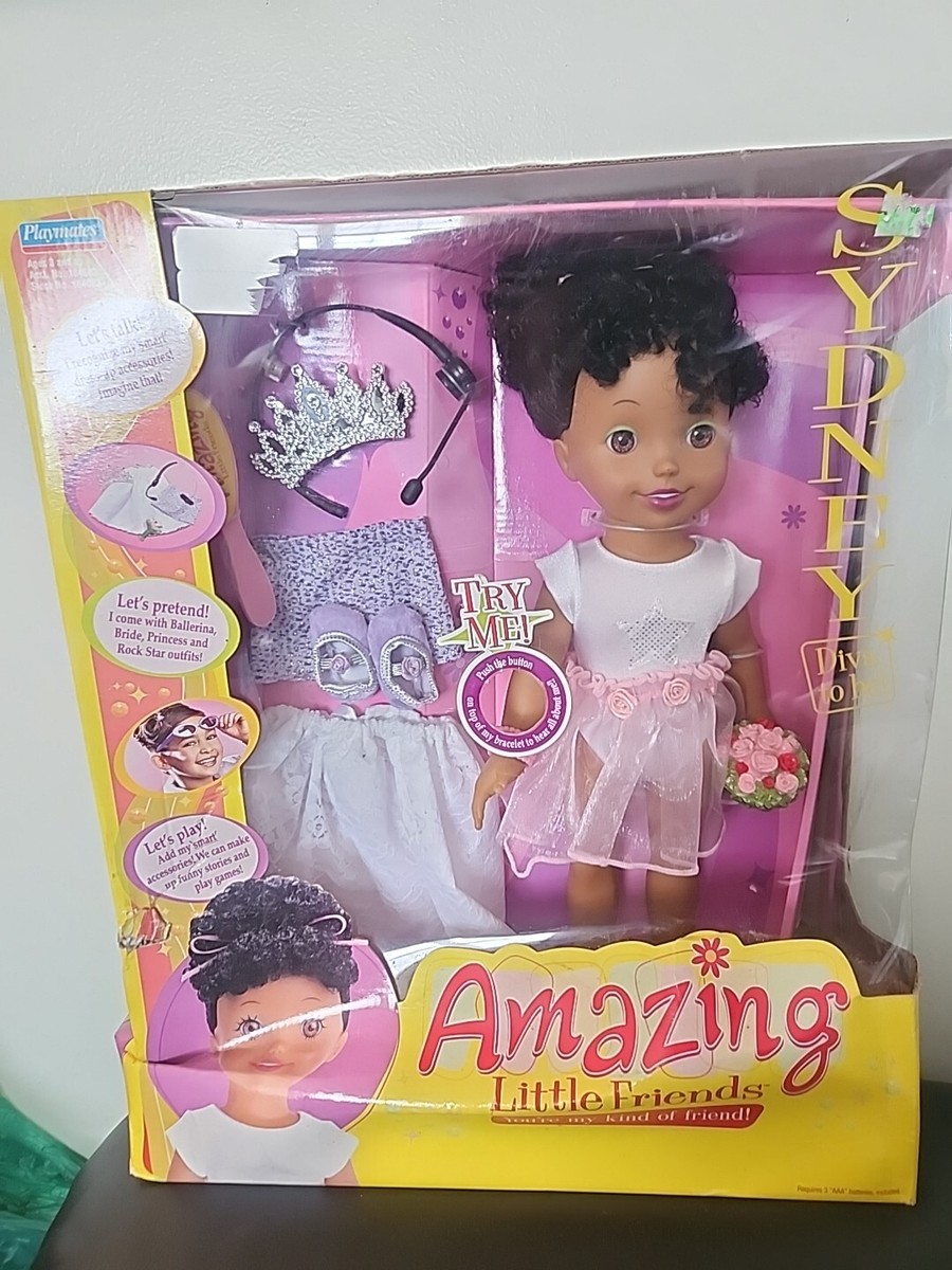 Sydney Diva To Be Amazing Little Friends 2002 Playmates Doll