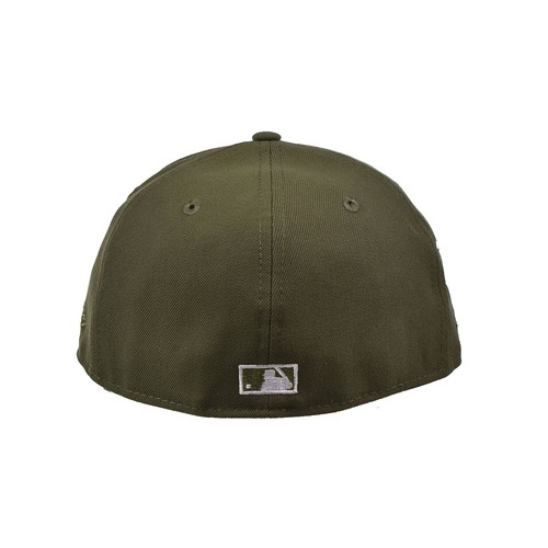 New Era MLB New York Yankees Stadium 59Fifty Men's Fitted Hat New Olive - Picture 4 of 5